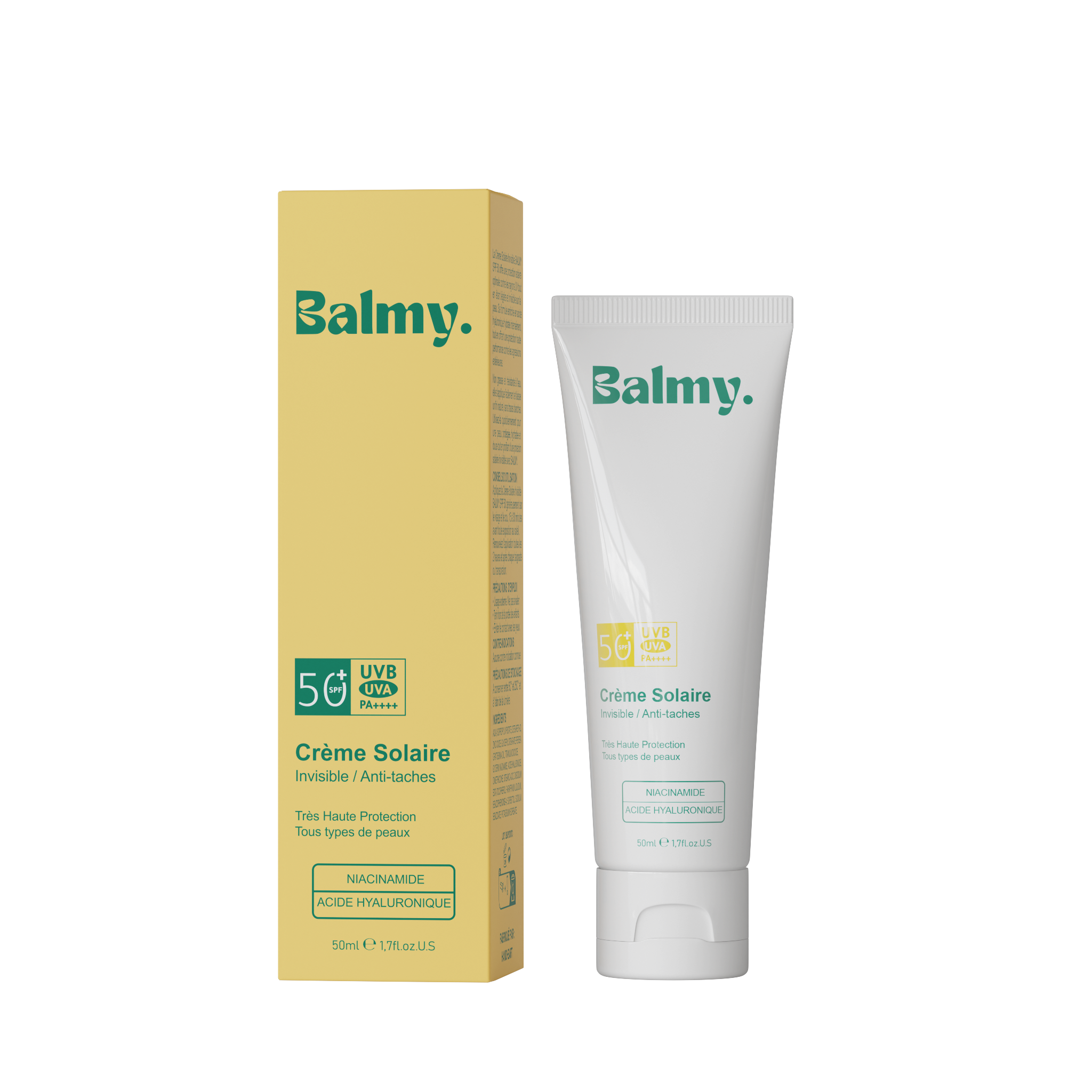 Crème Écran Solaire Invisible SPF50+ 50ml